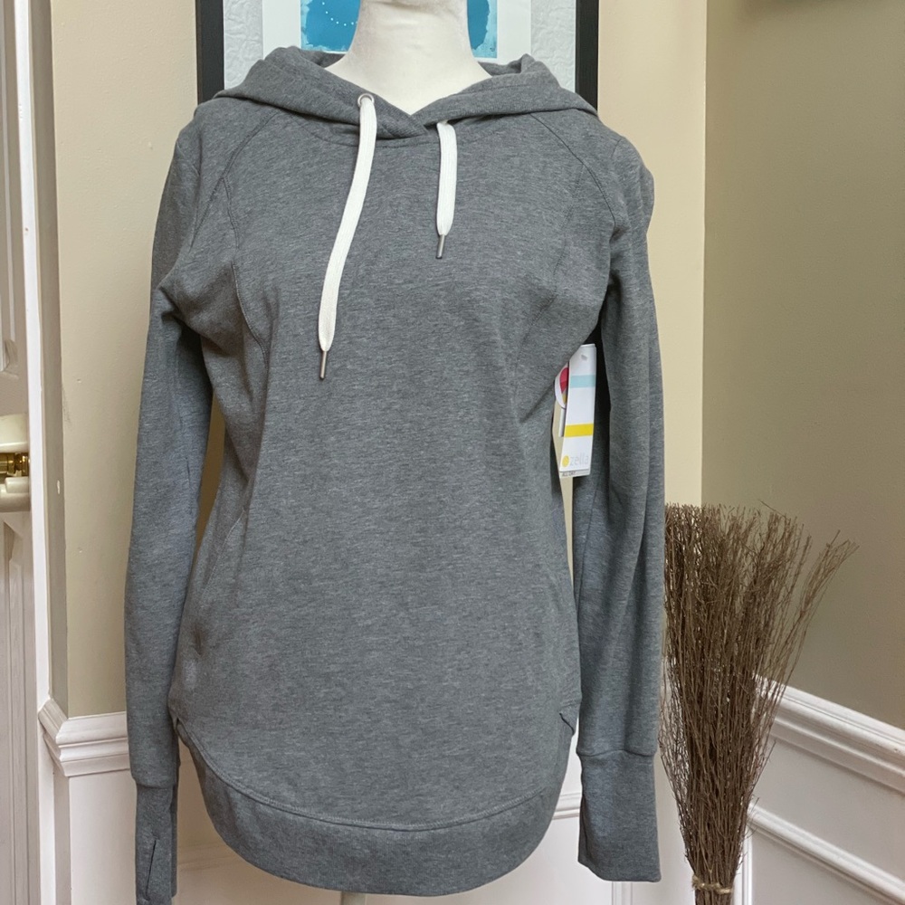Zella Charcoal Gray Women's Hoodie